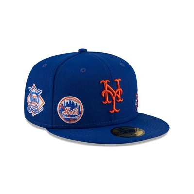 New York Mets Gorra | New Era MLB Multi 59fifty Fitted Cap Mexico - Azules